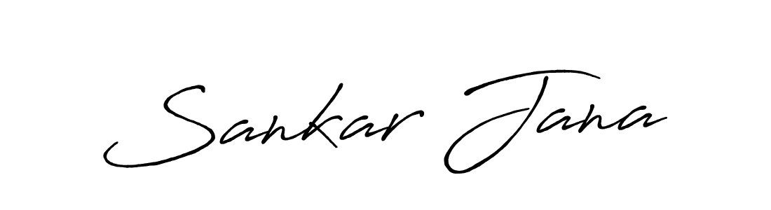 Use a signature maker to create a handwritten signature online. With this signature software, you can design (Antro_Vectra_Bolder) your own signature for name Sankar Jana. Sankar Jana signature style 7 images and pictures png