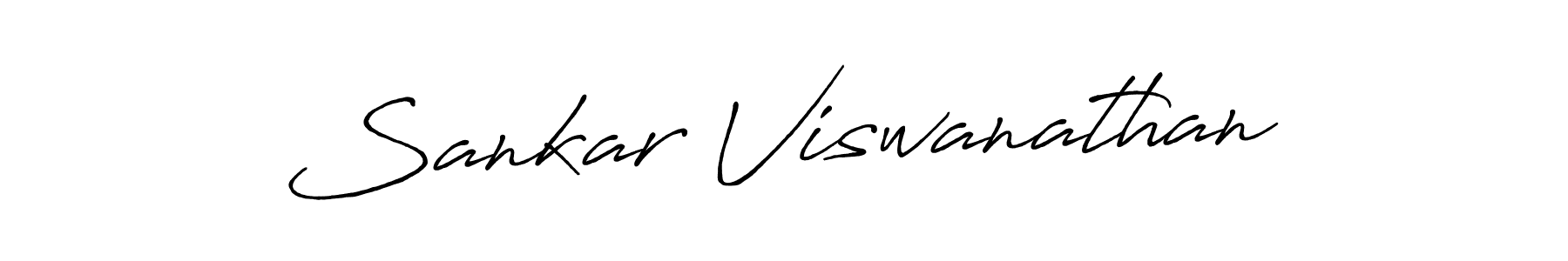 Design your own signature with our free online signature maker. With this signature software, you can create a handwritten (Antro_Vectra_Bolder) signature for name Sankar Viswanathan. Sankar Viswanathan signature style 7 images and pictures png