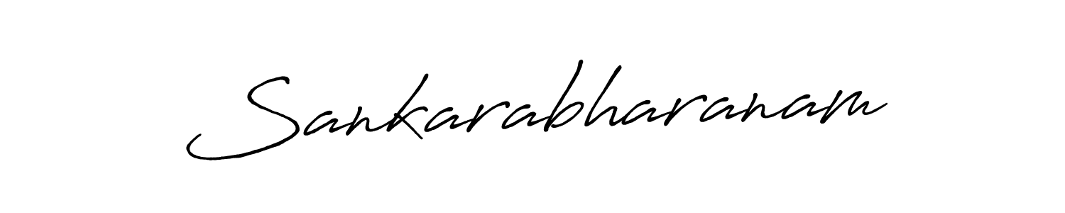 Antro_Vectra_Bolder is a professional signature style that is perfect for those who want to add a touch of class to their signature. It is also a great choice for those who want to make their signature more unique. Get Sankarabharanam name to fancy signature for free. Sankarabharanam signature style 7 images and pictures png