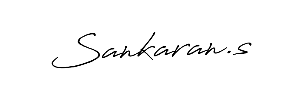 Once you've used our free online signature maker to create your best signature Antro_Vectra_Bolder style, it's time to enjoy all of the benefits that Sankaran.s name signing documents. Sankaran.s signature style 7 images and pictures png