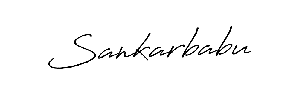 Use a signature maker to create a handwritten signature online. With this signature software, you can design (Antro_Vectra_Bolder) your own signature for name Sankarbabu. Sankarbabu signature style 7 images and pictures png