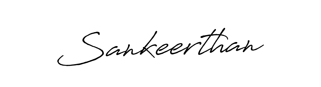 How to make Sankeerthan signature? Antro_Vectra_Bolder is a professional autograph style. Create handwritten signature for Sankeerthan name. Sankeerthan signature style 7 images and pictures png