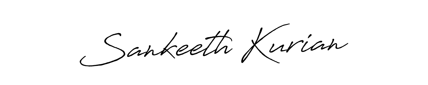 Use a signature maker to create a handwritten signature online. With this signature software, you can design (Antro_Vectra_Bolder) your own signature for name Sankeeth Kurian. Sankeeth Kurian signature style 7 images and pictures png