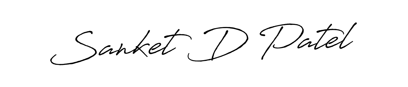 The best way (Antro_Vectra_Bolder) to make a short signature is to pick only two or three words in your name. The name Sanket D Patel include a total of six letters. For converting this name. Sanket D Patel signature style 7 images and pictures png