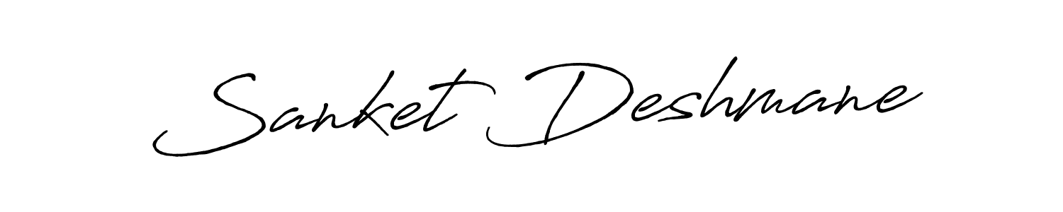 if you are searching for the best signature style for your name Sanket Deshmane. so please give up your signature search. here we have designed multiple signature styles  using Antro_Vectra_Bolder. Sanket Deshmane signature style 7 images and pictures png