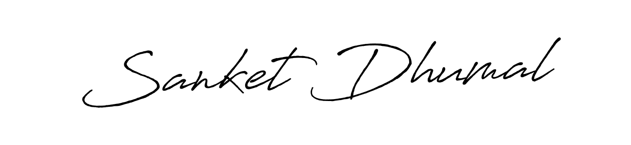 This is the best signature style for the Sanket Dhumal name. Also you like these signature font (Antro_Vectra_Bolder). Mix name signature. Sanket Dhumal signature style 7 images and pictures png