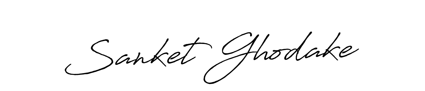 You can use this online signature creator to create a handwritten signature for the name Sanket Ghodake. This is the best online autograph maker. Sanket Ghodake signature style 7 images and pictures png