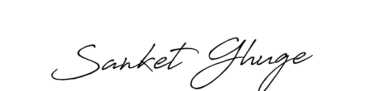How to Draw Sanket Ghuge signature style? Antro_Vectra_Bolder is a latest design signature styles for name Sanket Ghuge. Sanket Ghuge signature style 7 images and pictures png