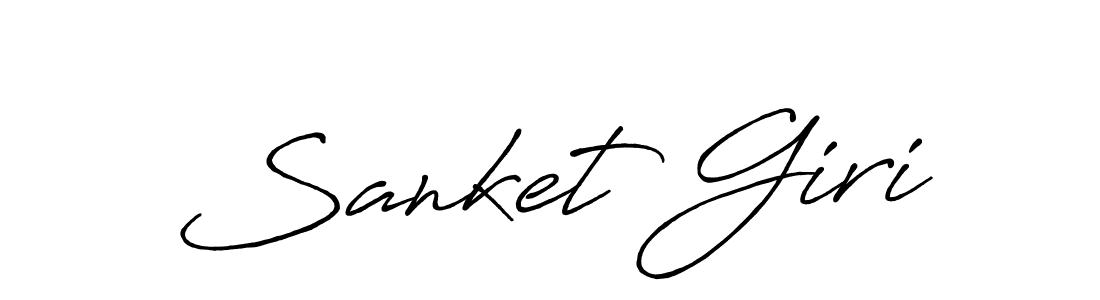 The best way (Antro_Vectra_Bolder) to make a short signature is to pick only two or three words in your name. The name Sanket Giri include a total of six letters. For converting this name. Sanket Giri signature style 7 images and pictures png