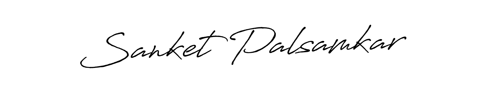Make a beautiful signature design for name Sanket Palsamkar. Use this online signature maker to create a handwritten signature for free. Sanket Palsamkar signature style 7 images and pictures png