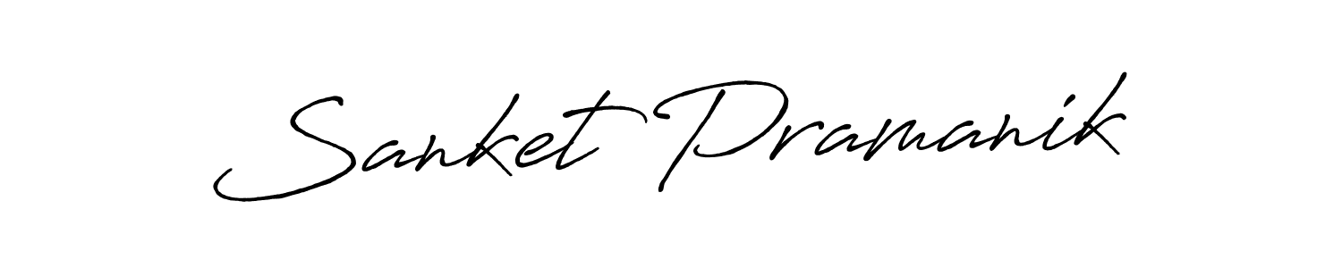 You can use this online signature creator to create a handwritten signature for the name Sanket Pramanik. This is the best online autograph maker. Sanket Pramanik signature style 7 images and pictures png