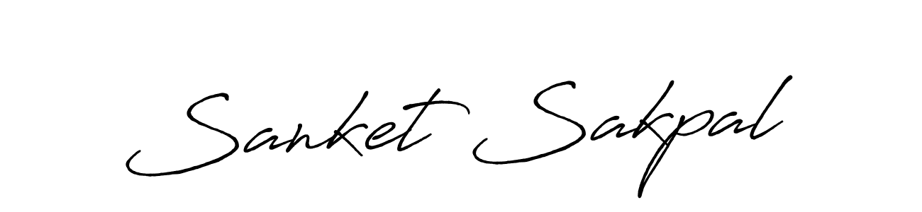 This is the best signature style for the Sanket Sakpal name. Also you like these signature font (Antro_Vectra_Bolder). Mix name signature. Sanket Sakpal signature style 7 images and pictures png