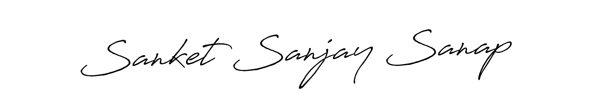 This is the best signature style for the Sanket Sanjay Sanap name. Also you like these signature font (Antro_Vectra_Bolder). Mix name signature. Sanket Sanjay Sanap signature style 7 images and pictures png