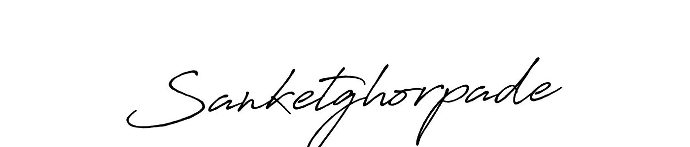 How to Draw Sanketghorpade signature style? Antro_Vectra_Bolder is a latest design signature styles for name Sanketghorpade. Sanketghorpade signature style 7 images and pictures png