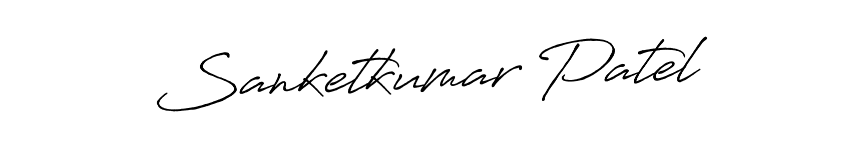 This is the best signature style for the Sanketkumar Patel name. Also you like these signature font (Antro_Vectra_Bolder). Mix name signature. Sanketkumar Patel signature style 7 images and pictures png