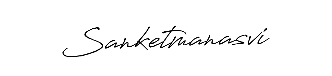 Sanketmanasvi stylish signature style. Best Handwritten Sign (Antro_Vectra_Bolder) for my name. Handwritten Signature Collection Ideas for my name Sanketmanasvi. Sanketmanasvi signature style 7 images and pictures png