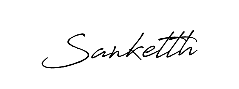 Also You can easily find your signature by using the search form. We will create Sanketth name handwritten signature images for you free of cost using Antro_Vectra_Bolder sign style. Sanketth signature style 7 images and pictures png