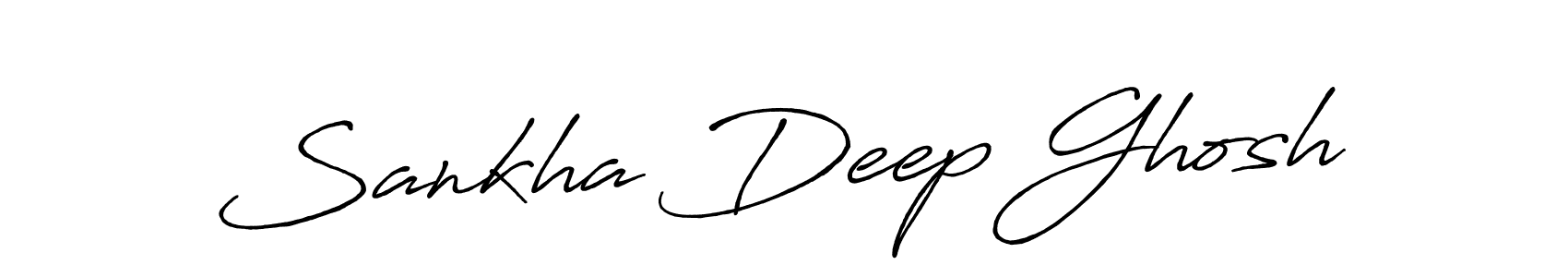 Design your own signature with our free online signature maker. With this signature software, you can create a handwritten (Antro_Vectra_Bolder) signature for name Sankha Deep Ghosh. Sankha Deep Ghosh signature style 7 images and pictures png