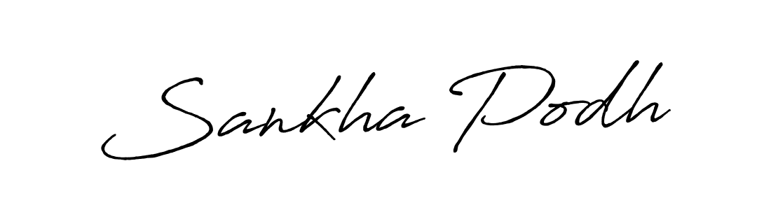 The best way (Antro_Vectra_Bolder) to make a short signature is to pick only two or three words in your name. The name Sankha Podh include a total of six letters. For converting this name. Sankha Podh signature style 7 images and pictures png