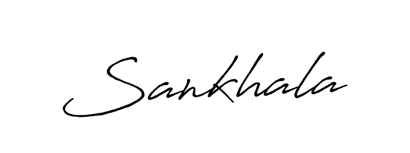 Sankhala stylish signature style. Best Handwritten Sign (Antro_Vectra_Bolder) for my name. Handwritten Signature Collection Ideas for my name Sankhala. Sankhala signature style 7 images and pictures png