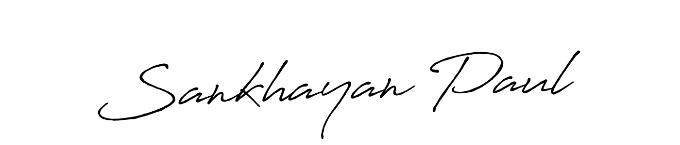 Also You can easily find your signature by using the search form. We will create Sankhayan Paul name handwritten signature images for you free of cost using Antro_Vectra_Bolder sign style. Sankhayan Paul signature style 7 images and pictures png