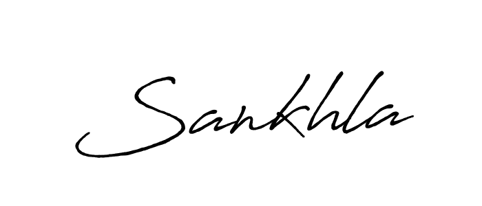 Make a beautiful signature design for name Sankhla. Use this online signature maker to create a handwritten signature for free. Sankhla signature style 7 images and pictures png