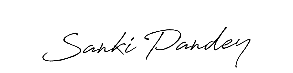 How to Draw Sanki Pandey signature style? Antro_Vectra_Bolder is a latest design signature styles for name Sanki Pandey. Sanki Pandey signature style 7 images and pictures png