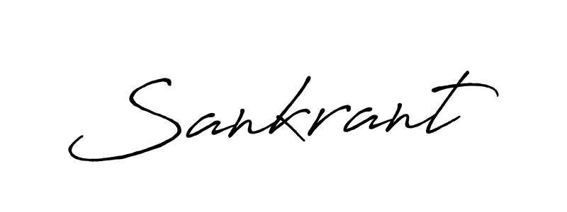 Similarly Antro_Vectra_Bolder is the best handwritten signature design. Signature creator online .You can use it as an online autograph creator for name Sankrant. Sankrant signature style 7 images and pictures png