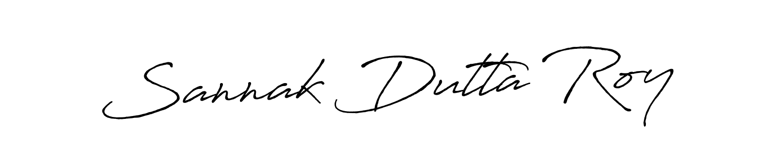 Make a short Sannak Dutta Roy signature style. Manage your documents anywhere anytime using Antro_Vectra_Bolder. Create and add eSignatures, submit forms, share and send files easily. Sannak Dutta Roy signature style 7 images and pictures png