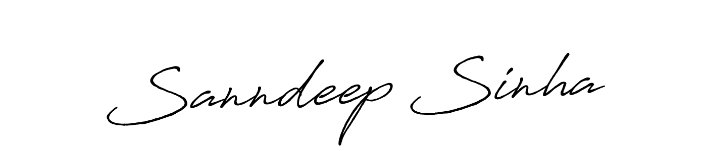 How to Draw Sanndeep Sinha signature style? Antro_Vectra_Bolder is a latest design signature styles for name Sanndeep Sinha. Sanndeep Sinha signature style 7 images and pictures png