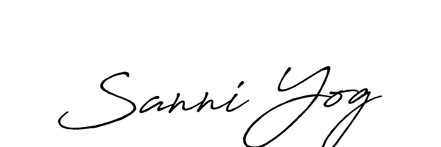 This is the best signature style for the Sanni Yog name. Also you like these signature font (Antro_Vectra_Bolder). Mix name signature. Sanni Yog signature style 7 images and pictures png