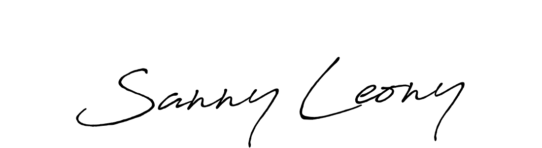 You can use this online signature creator to create a handwritten signature for the name Sanny Leony. This is the best online autograph maker. Sanny Leony signature style 7 images and pictures png