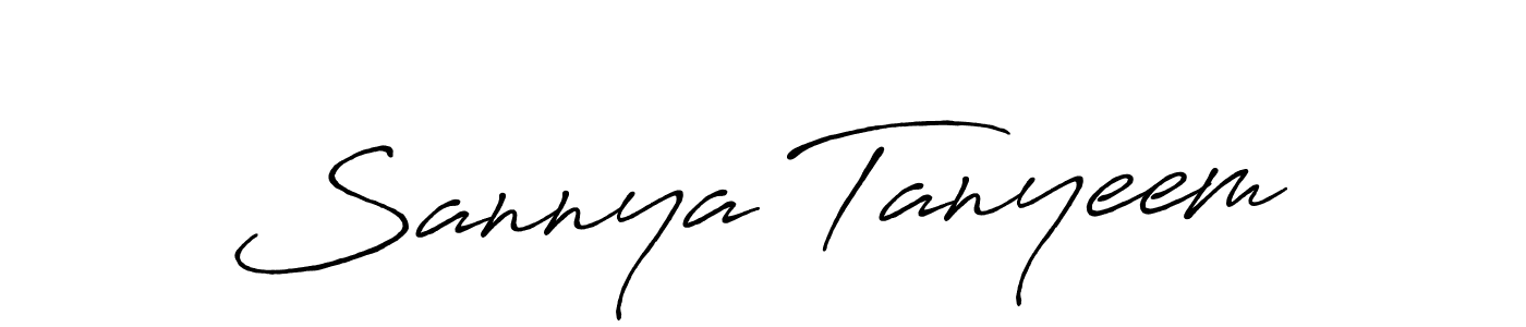 if you are searching for the best signature style for your name Sannya Tanyeem. so please give up your signature search. here we have designed multiple signature styles  using Antro_Vectra_Bolder. Sannya Tanyeem signature style 7 images and pictures png