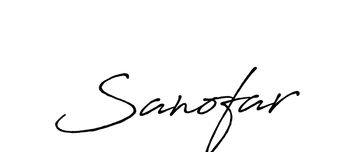Similarly Antro_Vectra_Bolder is the best handwritten signature design. Signature creator online .You can use it as an online autograph creator for name Sanofar. Sanofar signature style 7 images and pictures png
