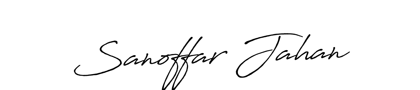 Here are the top 10 professional signature styles for the name Sanoffar Jahan. These are the best autograph styles you can use for your name. Sanoffar Jahan signature style 7 images and pictures png