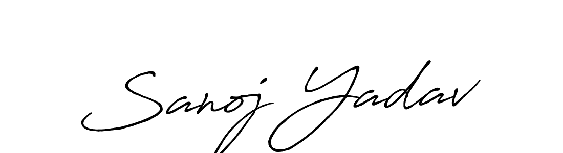 Similarly Antro_Vectra_Bolder is the best handwritten signature design. Signature creator online .You can use it as an online autograph creator for name Sanoj Yadav. Sanoj Yadav signature style 7 images and pictures png