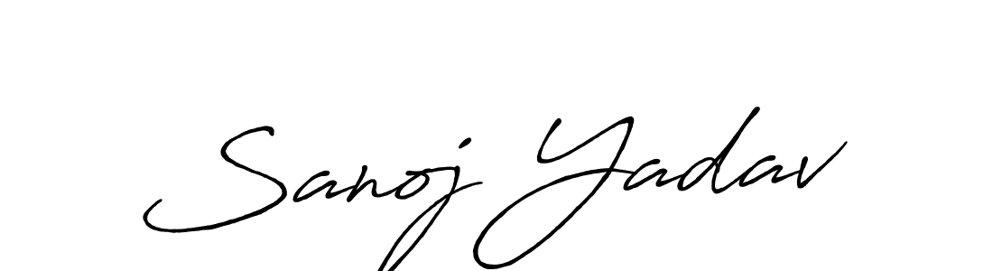 Once you've used our free online signature maker to create your best signature Antro_Vectra_Bolder style, it's time to enjoy all of the benefits that Sanoj Yadav name signing documents. Sanoj Yadav signature style 7 images and pictures png