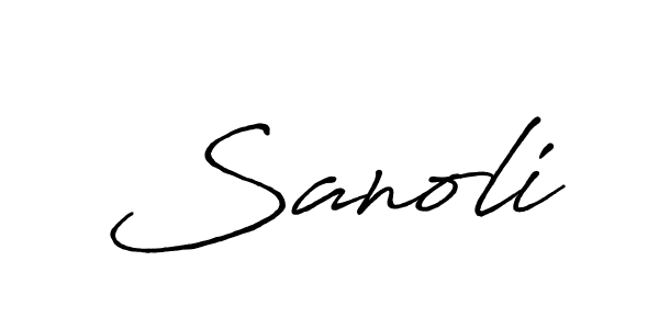 The best way (Antro_Vectra_Bolder) to make a short signature is to pick only two or three words in your name. The name Sanoli include a total of six letters. For converting this name. Sanoli signature style 7 images and pictures png