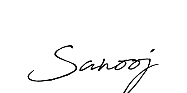 Best and Professional Signature Style for Sanooj. Antro_Vectra_Bolder Best Signature Style Collection. Sanooj signature style 7 images and pictures png