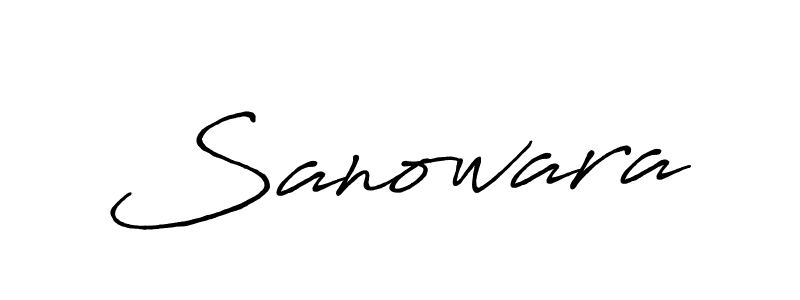 It looks lik you need a new signature style for name Sanowara. Design unique handwritten (Antro_Vectra_Bolder) signature with our free signature maker in just a few clicks. Sanowara signature style 7 images and pictures png