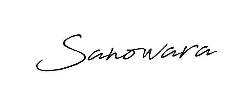 It looks lik you need a new signature style for name Sanowara. Design unique handwritten (Antro_Vectra_Bolder) signature with our free signature maker in just a few clicks. Sanowara signature style 7 images and pictures png