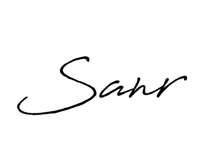 The best way (Antro_Vectra_Bolder) to make a short signature is to pick only two or three words in your name. The name Sanr include a total of six letters. For converting this name. Sanr signature style 7 images and pictures png