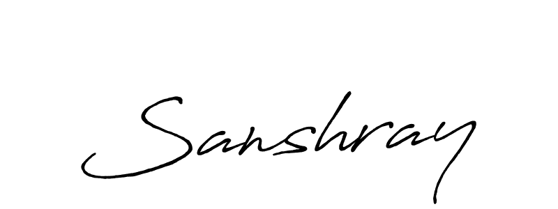 Once you've used our free online signature maker to create your best signature Antro_Vectra_Bolder style, it's time to enjoy all of the benefits that Sanshray name signing documents. Sanshray signature style 7 images and pictures png