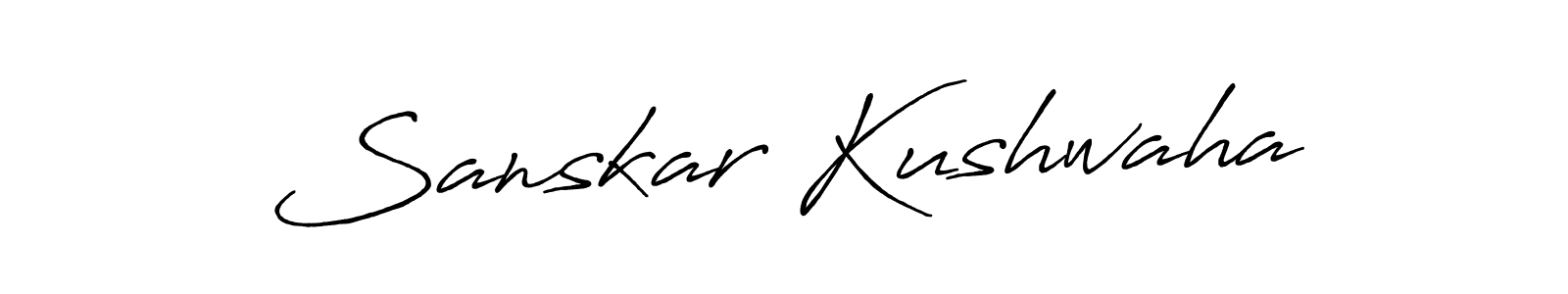 It looks lik you need a new signature style for name Sanskar Kushwaha. Design unique handwritten (Antro_Vectra_Bolder) signature with our free signature maker in just a few clicks. Sanskar Kushwaha signature style 7 images and pictures png