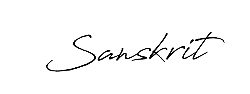 It looks lik you need a new signature style for name Sanskrit. Design unique handwritten (Antro_Vectra_Bolder) signature with our free signature maker in just a few clicks. Sanskrit signature style 7 images and pictures png