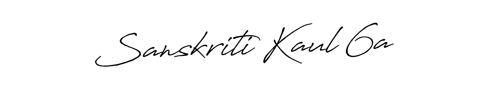 if you are searching for the best signature style for your name Sanskriti Kaul 6a. so please give up your signature search. here we have designed multiple signature styles  using Antro_Vectra_Bolder. Sanskriti Kaul 6a signature style 7 images and pictures png