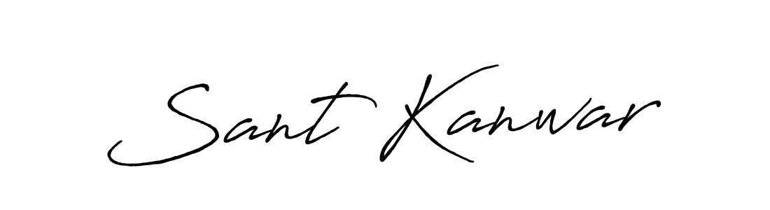 Antro_Vectra_Bolder is a professional signature style that is perfect for those who want to add a touch of class to their signature. It is also a great choice for those who want to make their signature more unique. Get Sant Kanwar name to fancy signature for free. Sant Kanwar signature style 7 images and pictures png