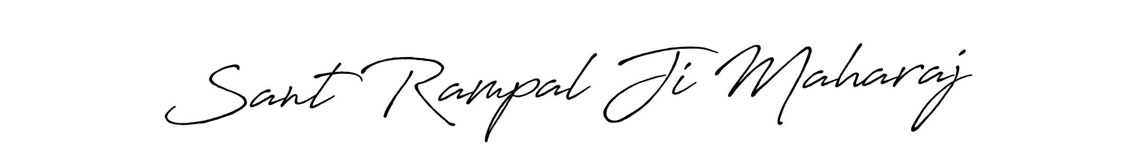 Create a beautiful signature design for name Sant Rampal Ji Maharaj. With this signature (Antro_Vectra_Bolder) fonts, you can make a handwritten signature for free. Sant Rampal Ji Maharaj signature style 7 images and pictures png