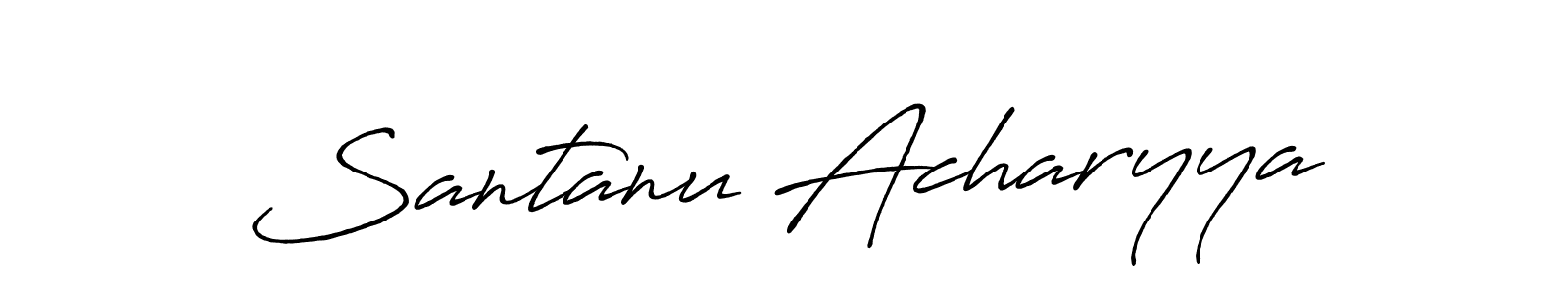 Make a short Santanu Acharyya signature style. Manage your documents anywhere anytime using Antro_Vectra_Bolder. Create and add eSignatures, submit forms, share and send files easily. Santanu Acharyya signature style 7 images and pictures png