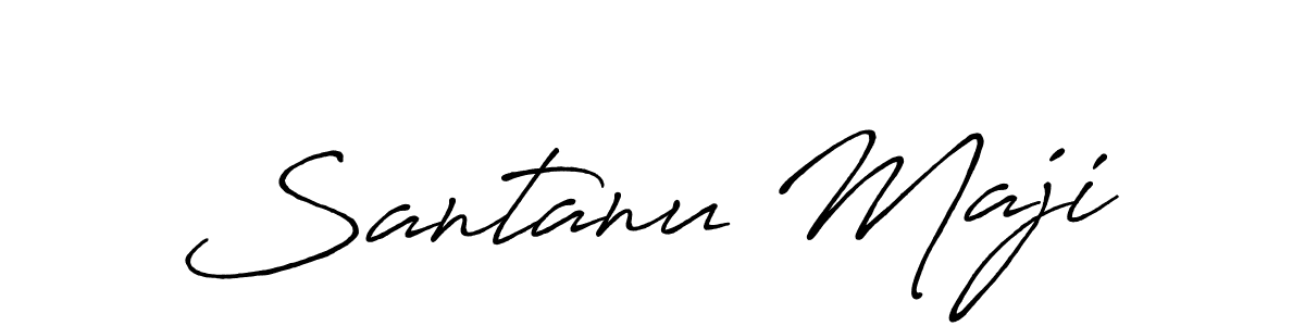 Also You can easily find your signature by using the search form. We will create Santanu Maji name handwritten signature images for you free of cost using Antro_Vectra_Bolder sign style. Santanu Maji signature style 7 images and pictures png